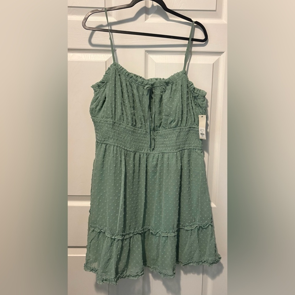 Miami Mint Green Ruffle Mini Dress